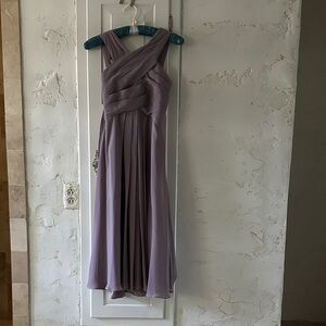 Elegant Lavender Evening Dress